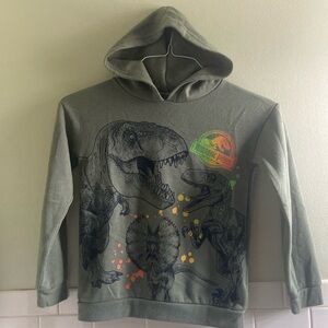 Jurassic Park Boys Hoodie Sweater Size 7